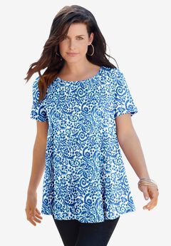 Swing Ultimate Tee with Keyhole Back