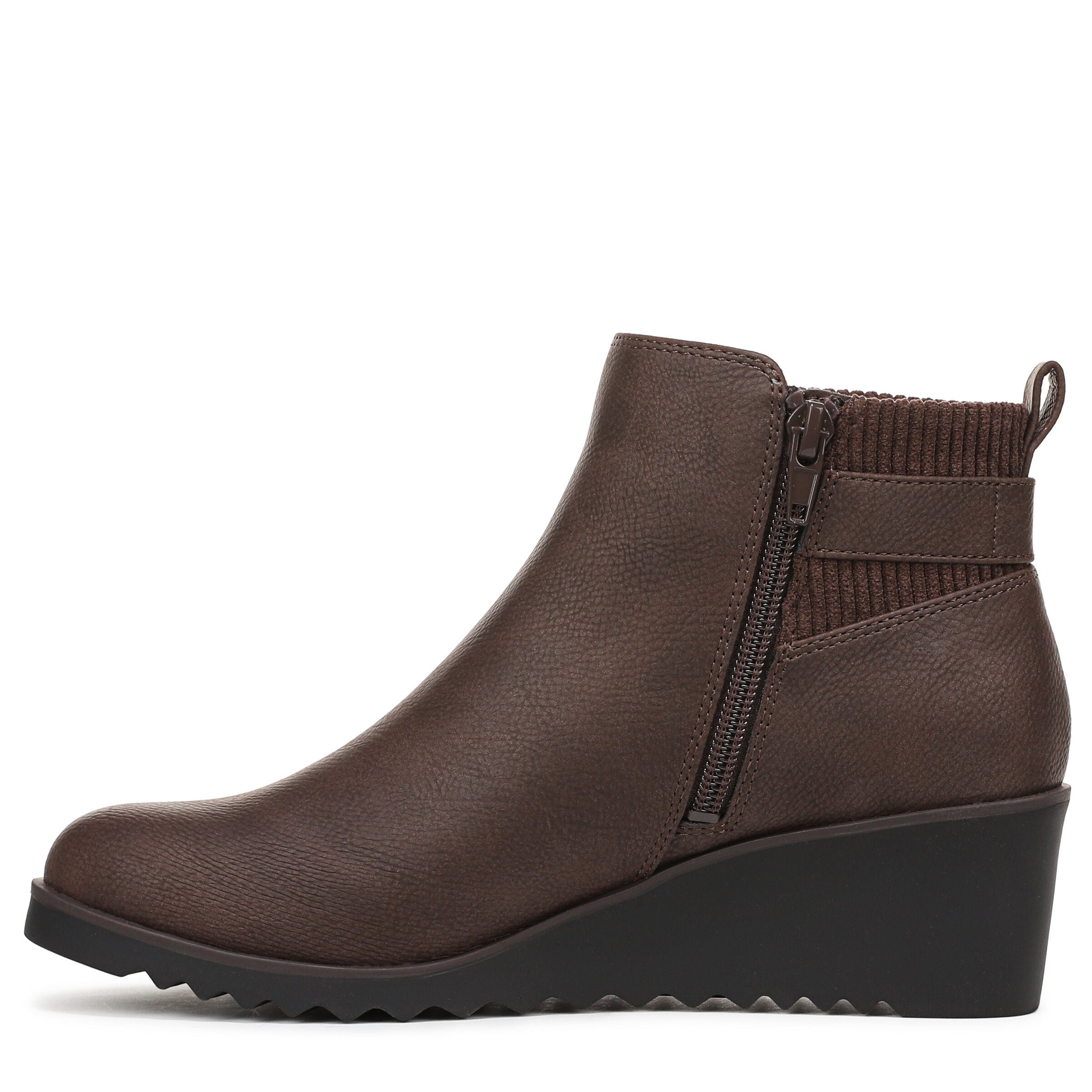 Zayne Ankle Bootie, DARK BROWN, alternate image number 5