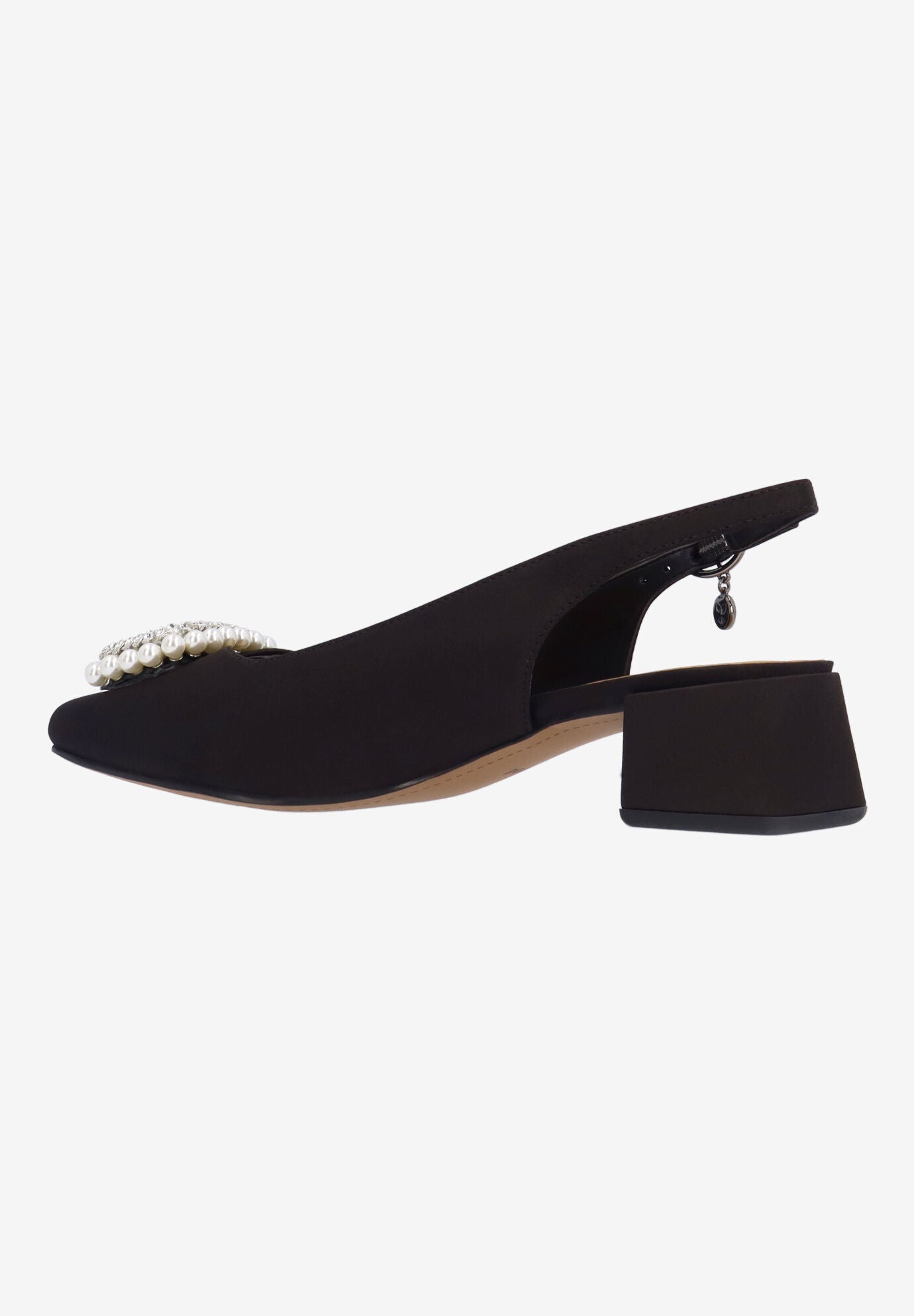 Eudora SlingbackPump, BLACK, alternate image number 5