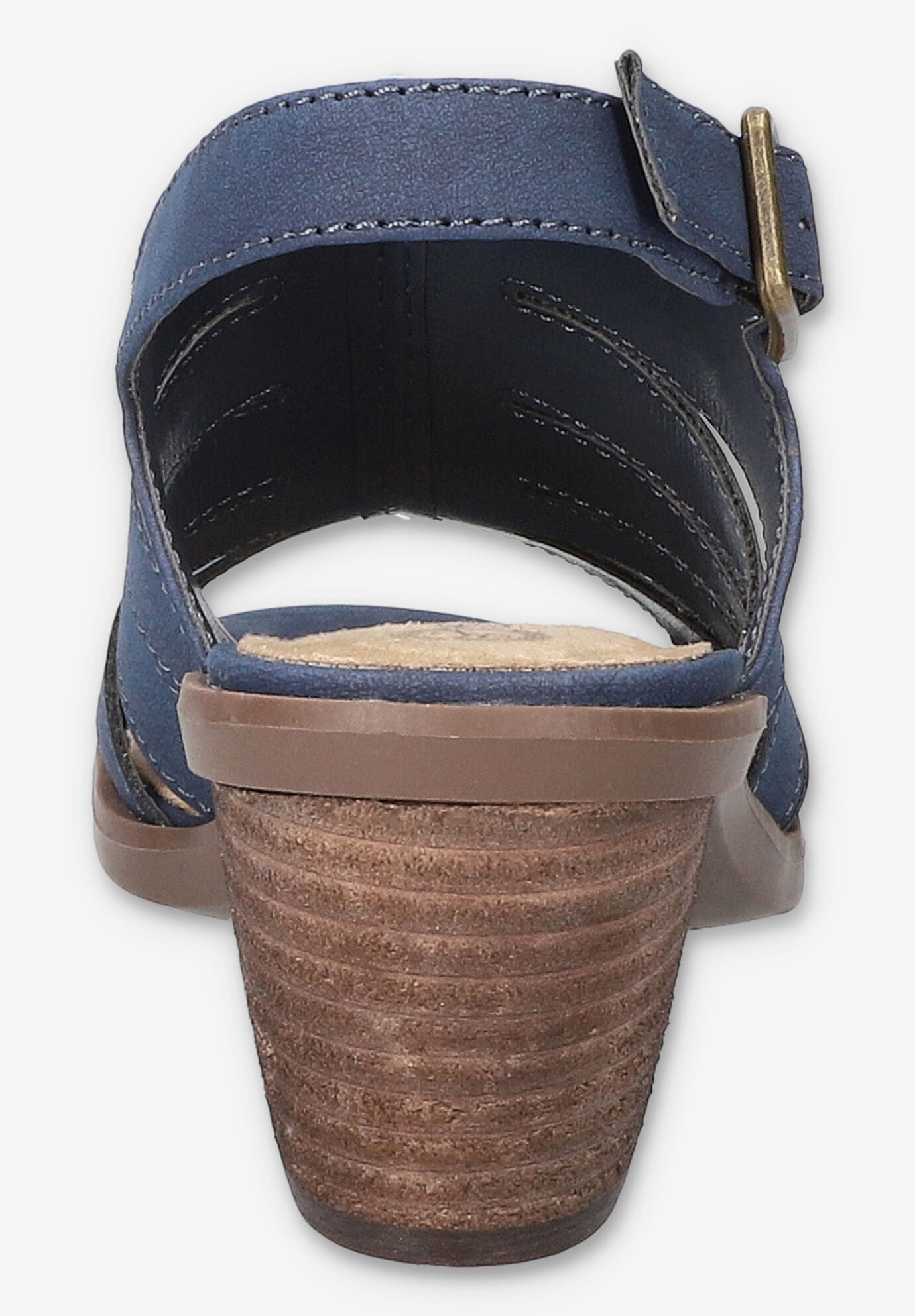 Rhodes Heeled Sandal, NAVY, alternate image number 3
