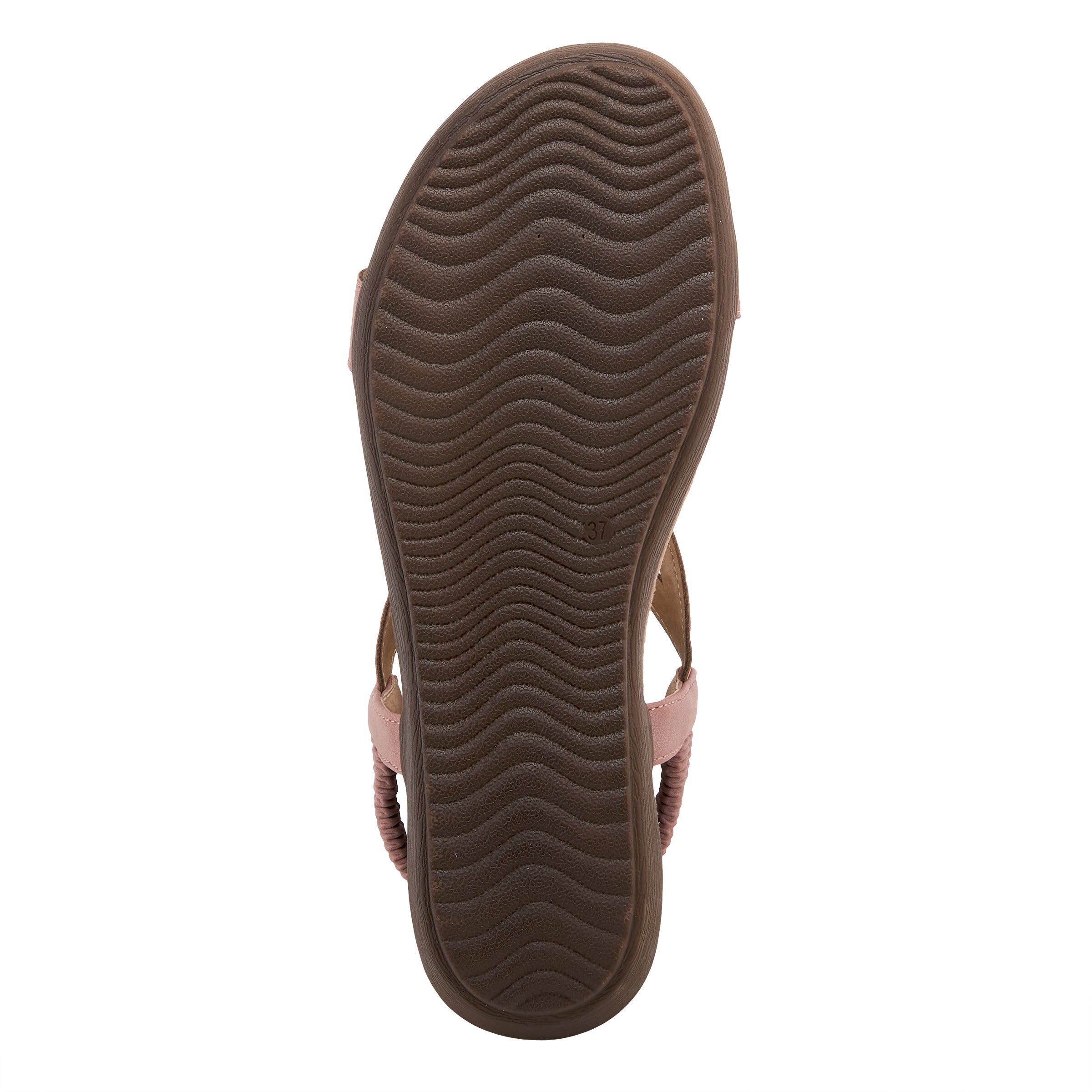 Volcanic T-Strap Sandal, PINK, alternate image number 5
