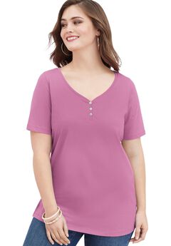 Plus Size Casual Summer Tops