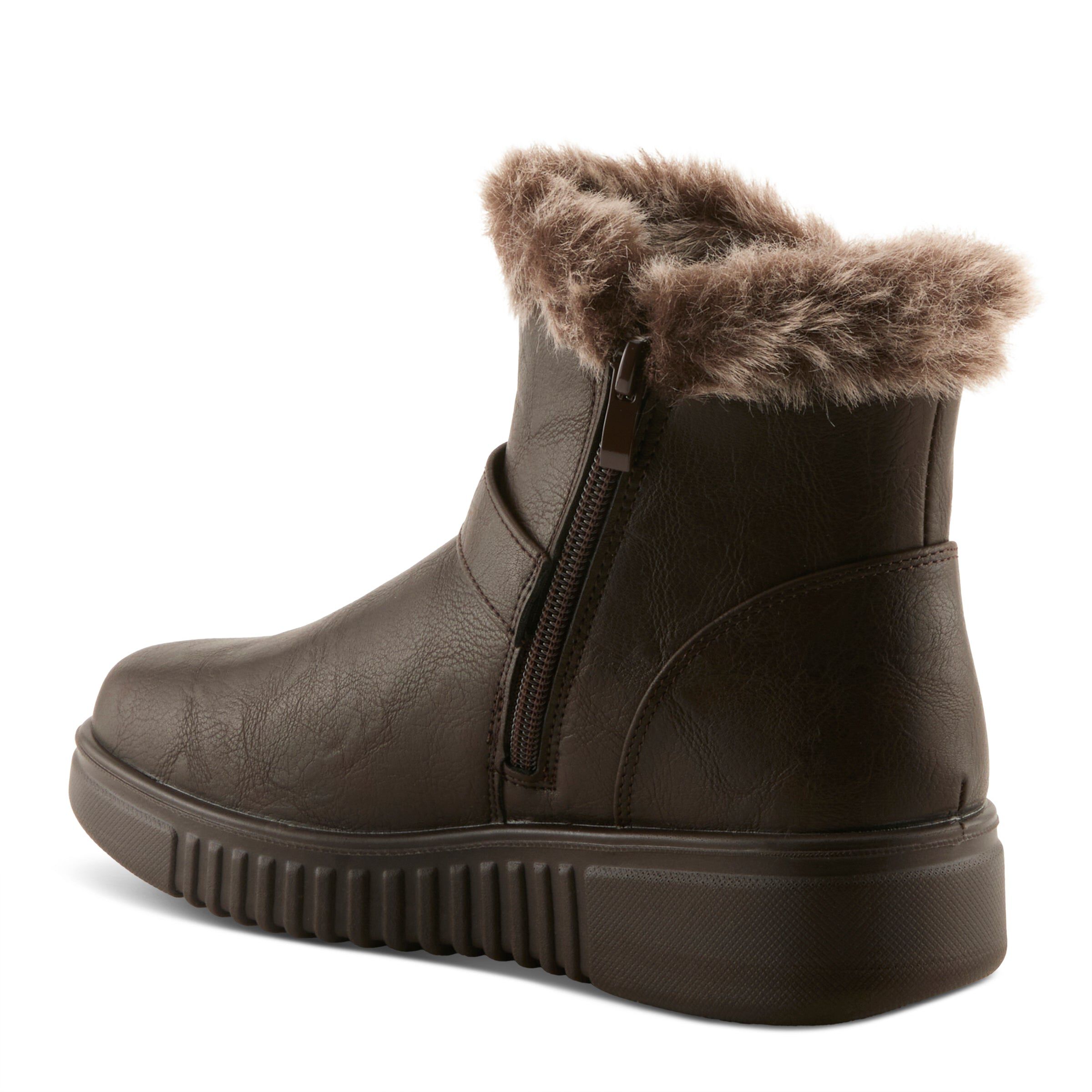 Camdria Booties, DARK BROWN, alternate image number 6