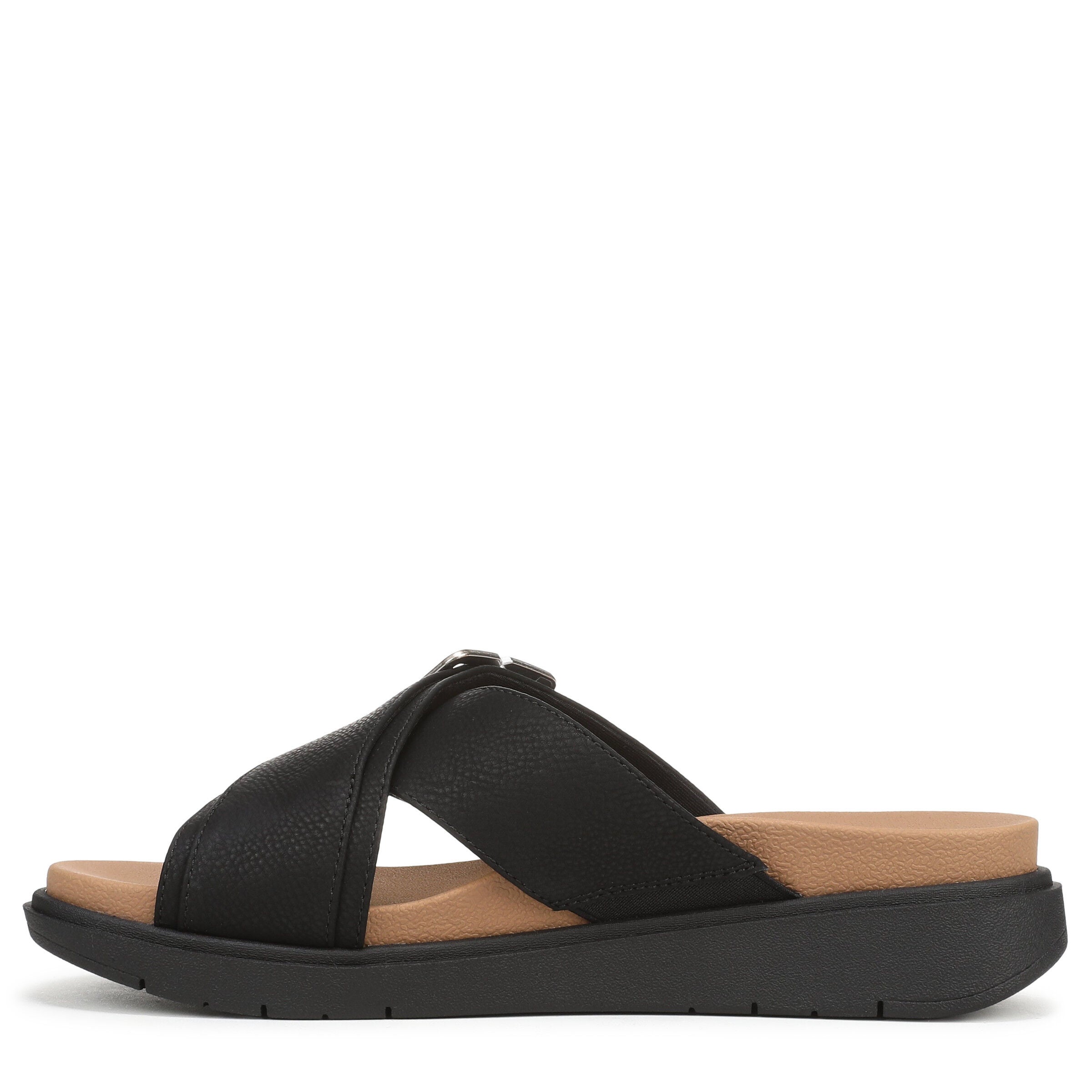 Piper Slide Sandal, BLACK, alternate image number 5