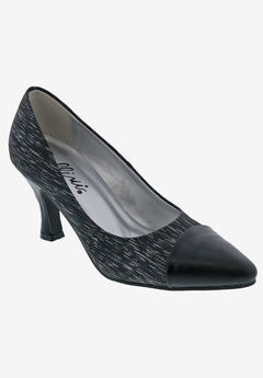 Wide Width Peep Toe Heels