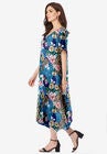 Reversible Drop Sleeve Swing Dress, , alternate image number null