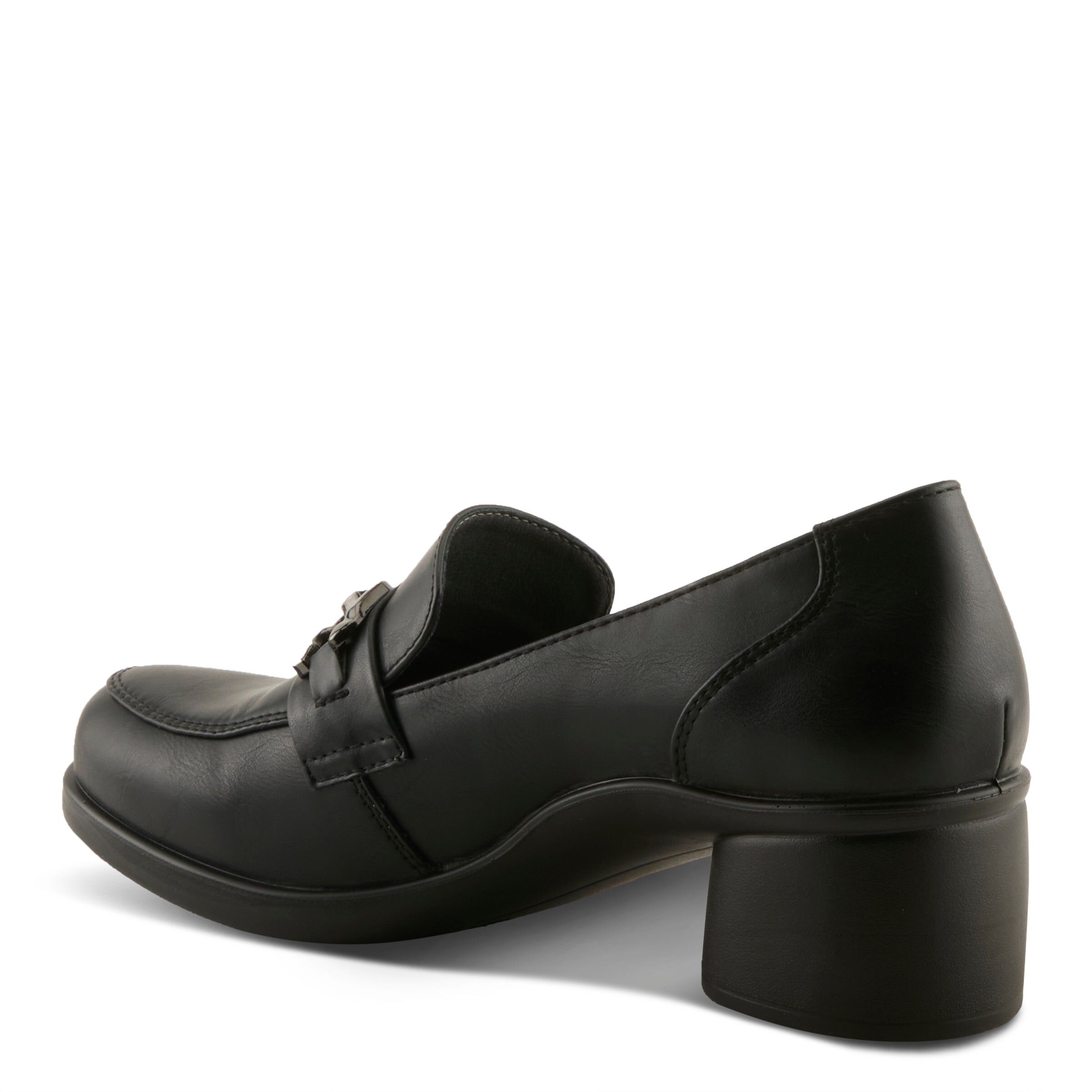 Calderoni Flat Shoes, BLACK, alternate image number 6