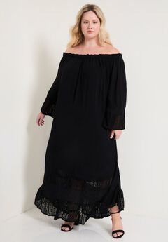 Plus Size Off The Shoulder Dresses