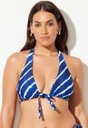 Innovator Multi-Way Triangle Bikini Top, NAVY TIE DYE, hi-res image number null