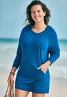 French Terry Hoodie Tunic, SURF, hi-res image number null