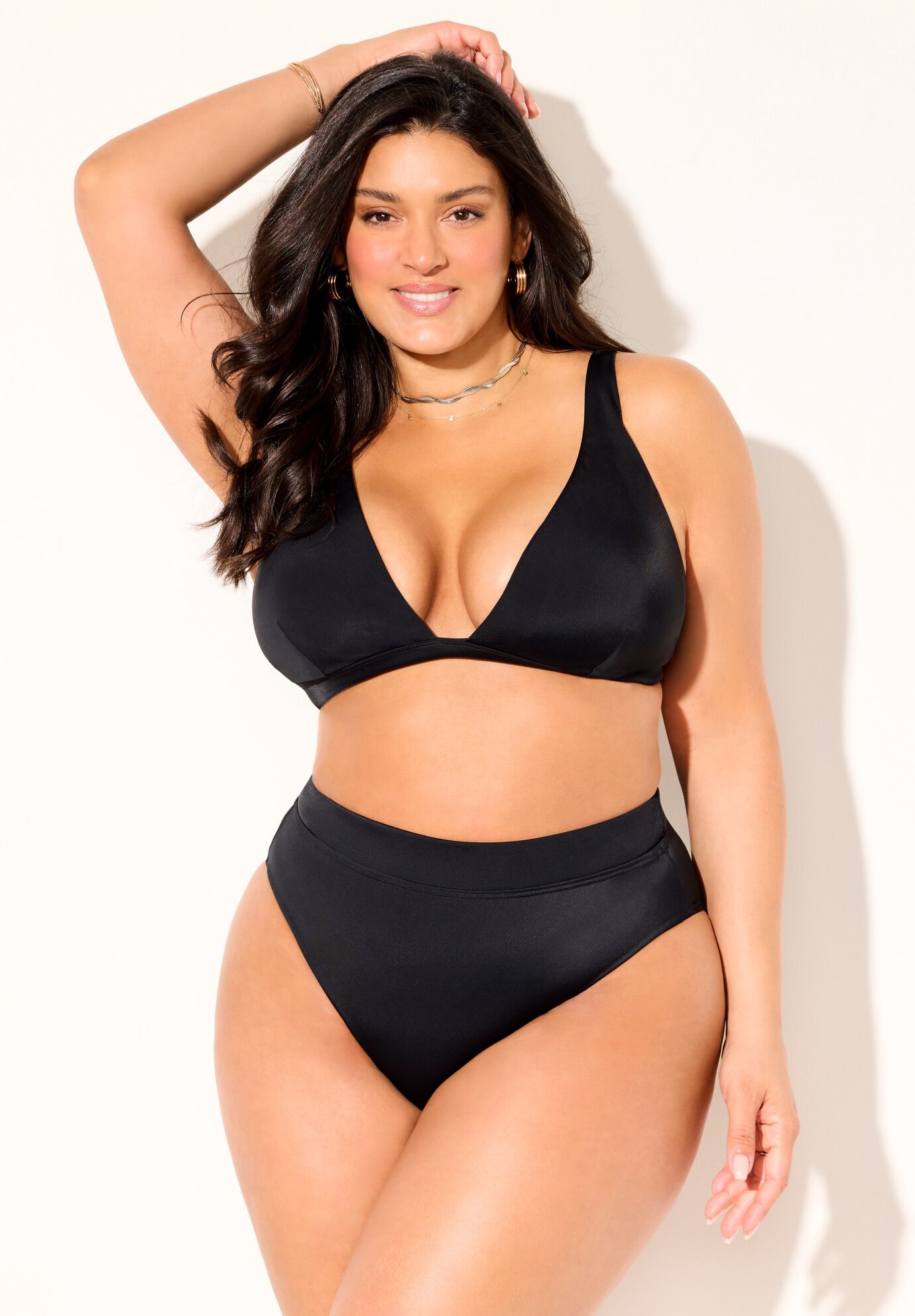 Plunging Triangle Bikini Set, , alternate image number 3