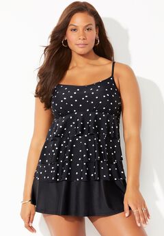 Plus Size Ruffle Swimwear