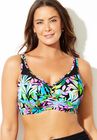 Crochet Bra Sized Underwire Bikini Top, , alternate image number null