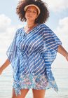 Jade Printed Tunic Dress, BLUE TIE DYE, hi-res image number null