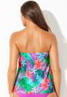 Flyaway Bandeau Tankini Top, , on-hover image number null
