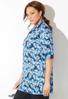 Sun Resistant Quarter Zip Swim Top, , alternate image number null