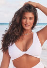 Twist Front Crop Top, WHITE, hi-res image number null