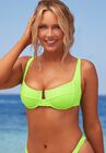 Camille Kostek The Camille Underwire Bikini Top, ELECTRIC LIME, hi-res image number null