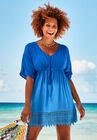 Renee Ombre Cover Up Dress, ROYAL OCEAN DRIVE DIP DYE, hi-res image number null
