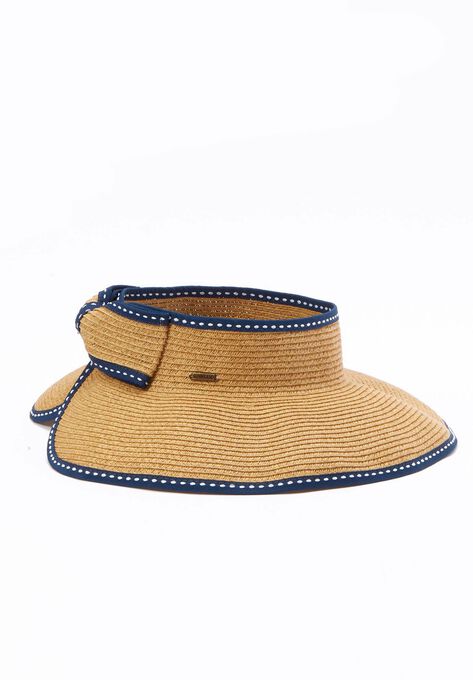 Halo Sun Hat with Trim, , alternate image number null