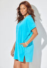 French Terry Lightweight Cover Up Tunic, , alternate image number null