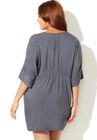 Amelia Draped V-Neck Dress Cover Up, , on-hover image number null