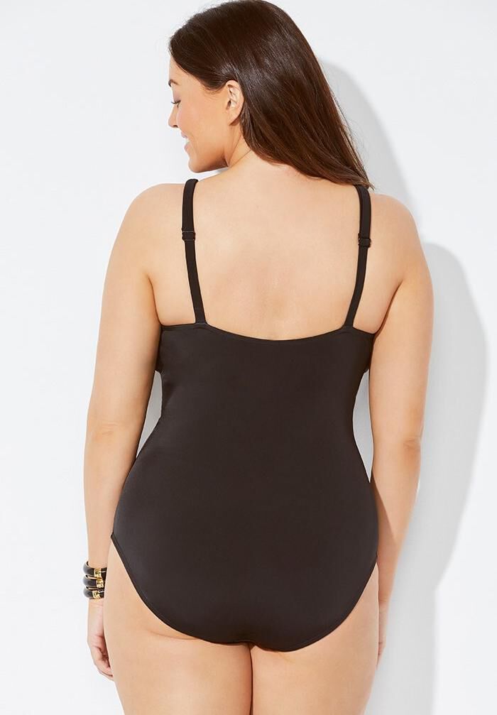 Roamans plus size bathing suits sales