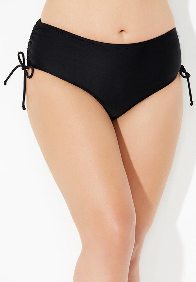 Side Tie Adjustable Swim Brief, , alternate image number null