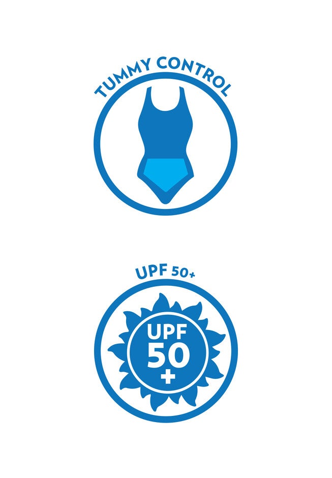 2-Piece Blouson Swim Set, , alternate image number 4