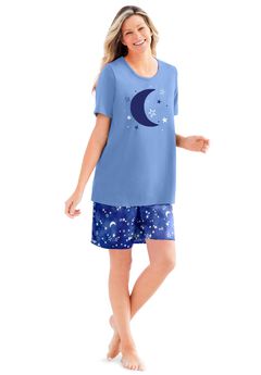 Knit PJ Short Set