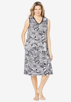 Trapeze V-Neck Short Lounger
