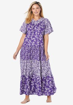 Plus Size Tiered Tops