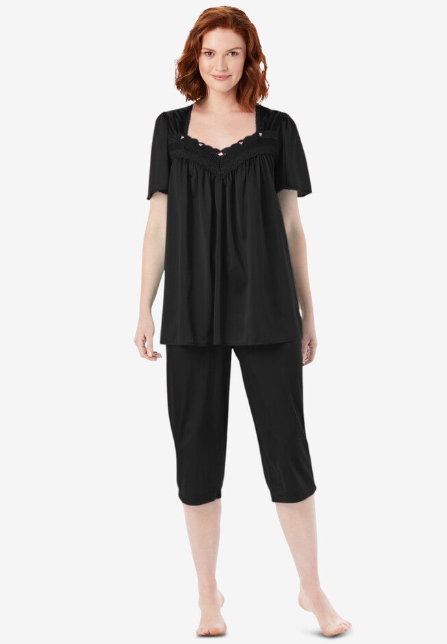 Tricot Pajamas , BLACK, hi-res image number 0