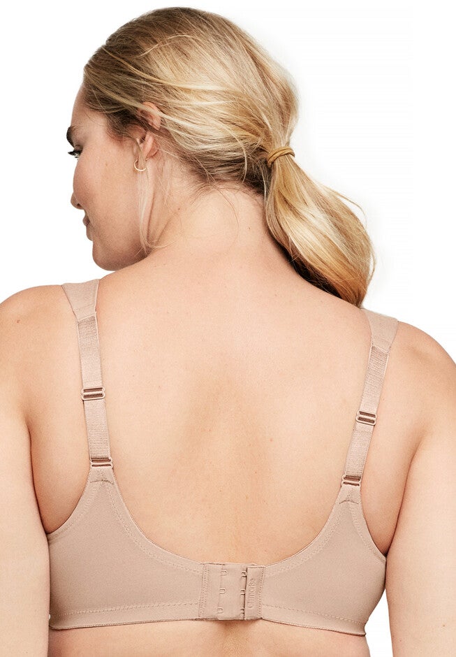 Full Figure Plus Size Magiclift Seamless T-Shirt Bra Wirefree #1080 Bra, , on-hover image number 1