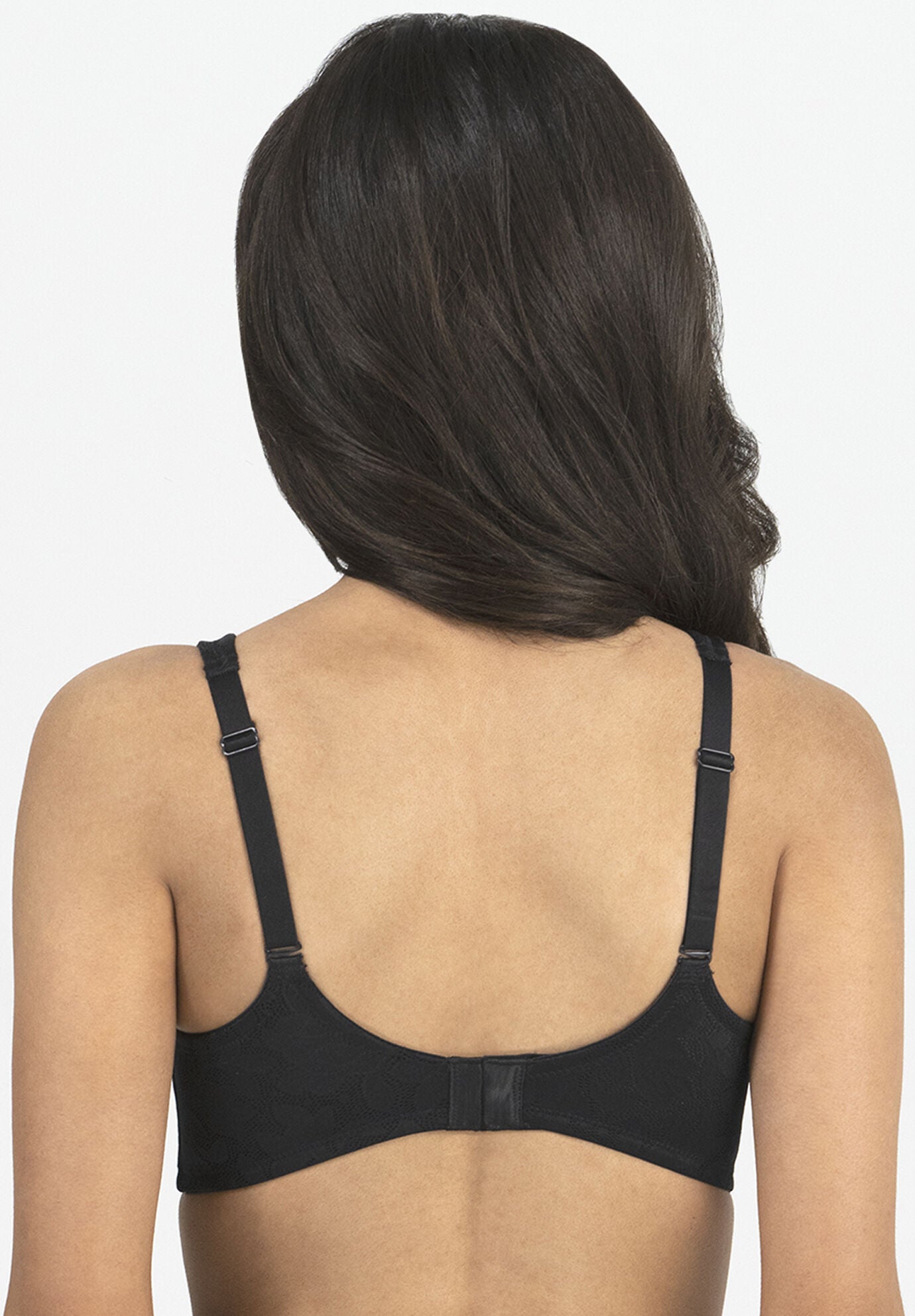 Jolie Jacquard Wire Free Minimizer Bra Intimate Apparel, , alternate image number 2