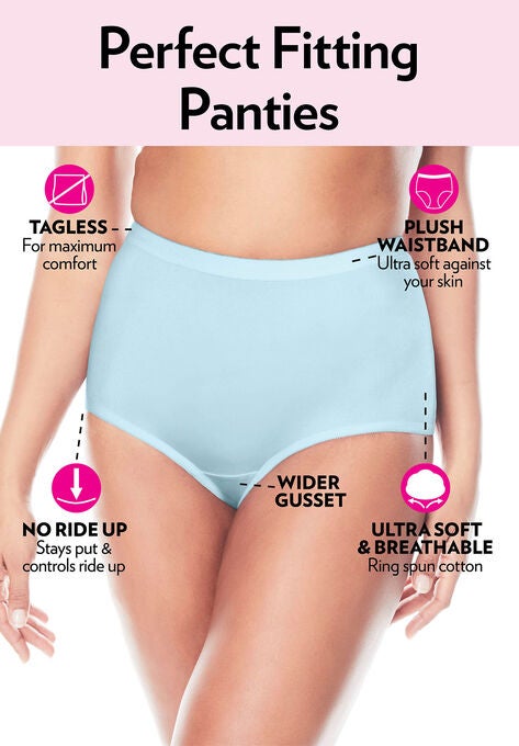 Cotton Brief 5-Pack, , on-hover image number null