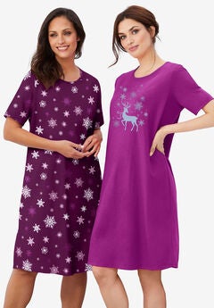 Plus Size Sleep Gowns