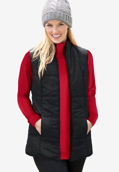 Plus Size Sweater Vests for Women