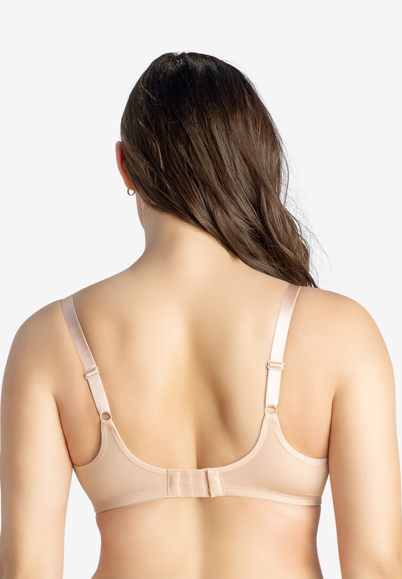 Pearl Non-Padded Seamless Minimizer Bra, , alternate image number 2