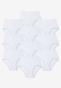 Full Coverage Cotton Brief 10-Pack