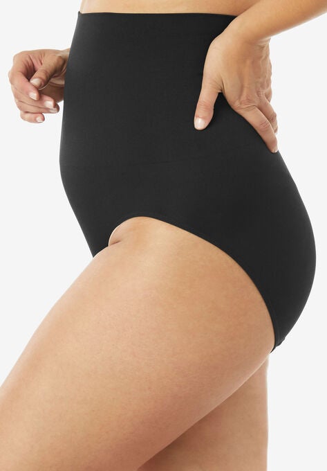 Instant Shaper Medium Control Seamless High Waist Brief, , alternate image number null