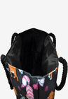 Disney Cats Tote Bag Travel Beach Carry-on Cheshire Aristocat Figaro Print, , alternate image number null