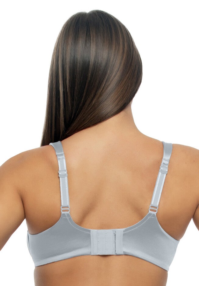 Stellar Smooth Satin Unlined Underwire Bra, SKYWAY SKW, on-hover image number 1