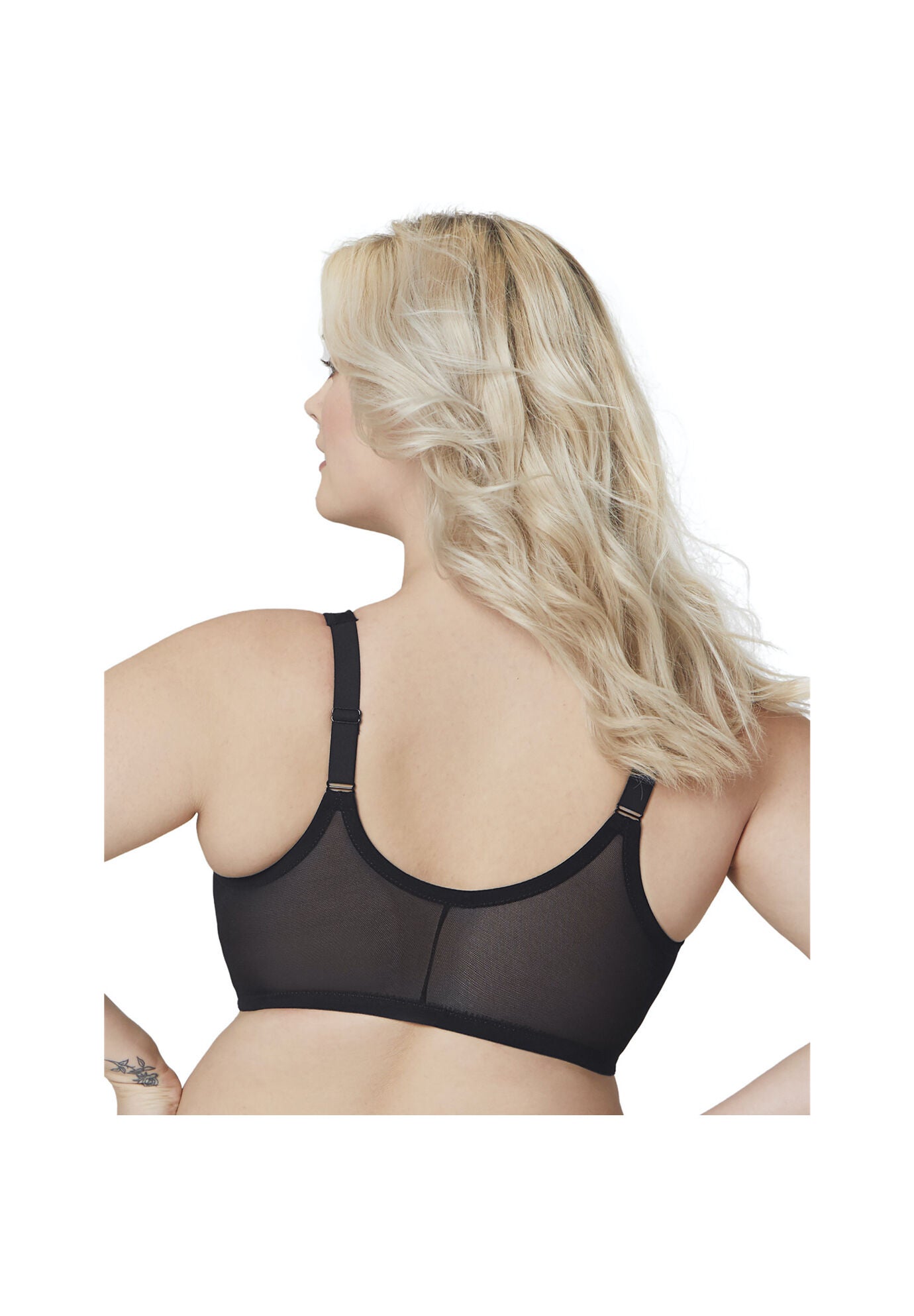 Full Figure Plus Size MagicLift Natural Shape Front-Close Bra Wirefree 1210, , alternate image number 3