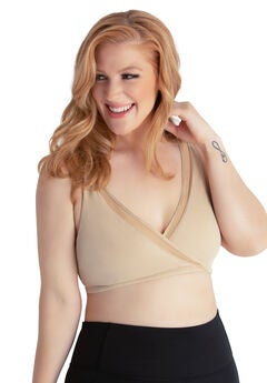 The Charlene Seamless Comfort Crossover with Mesh