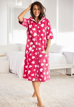 Short French Terry Robe