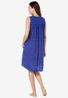 Pintuck Cooling Sleeveless Sleepshirt, , on-hover image number null