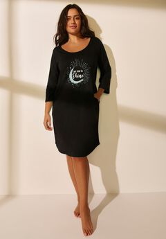 Three-Quarter Sleeve Sleepshirt