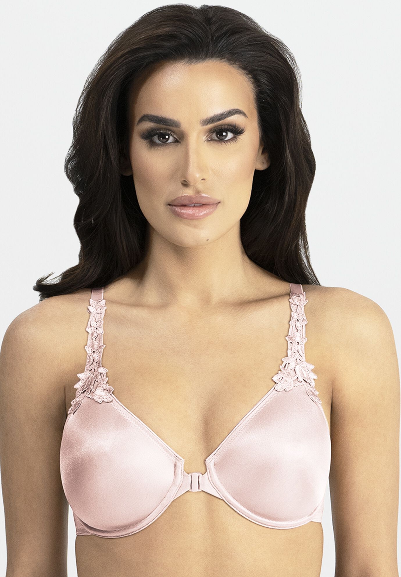 Meryl Front Closure Minimizer Bra, PINK CLOUD, hi-res image number 0