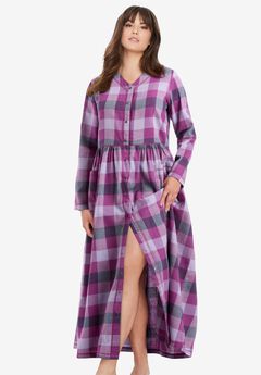 Plus Size Flannel Nightgowns